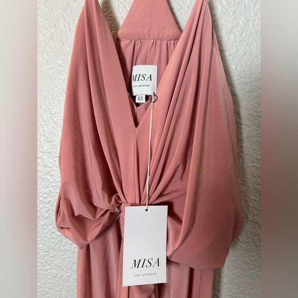 NWT Revolve Misa Los Angeles Domino Mini Dress in Pink - Picture 4 of 5